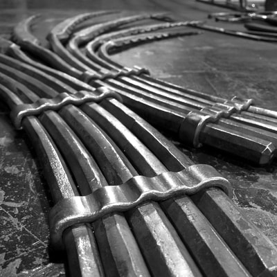 blacksmith Chicago steel custom Metalwork plant wrought iron 